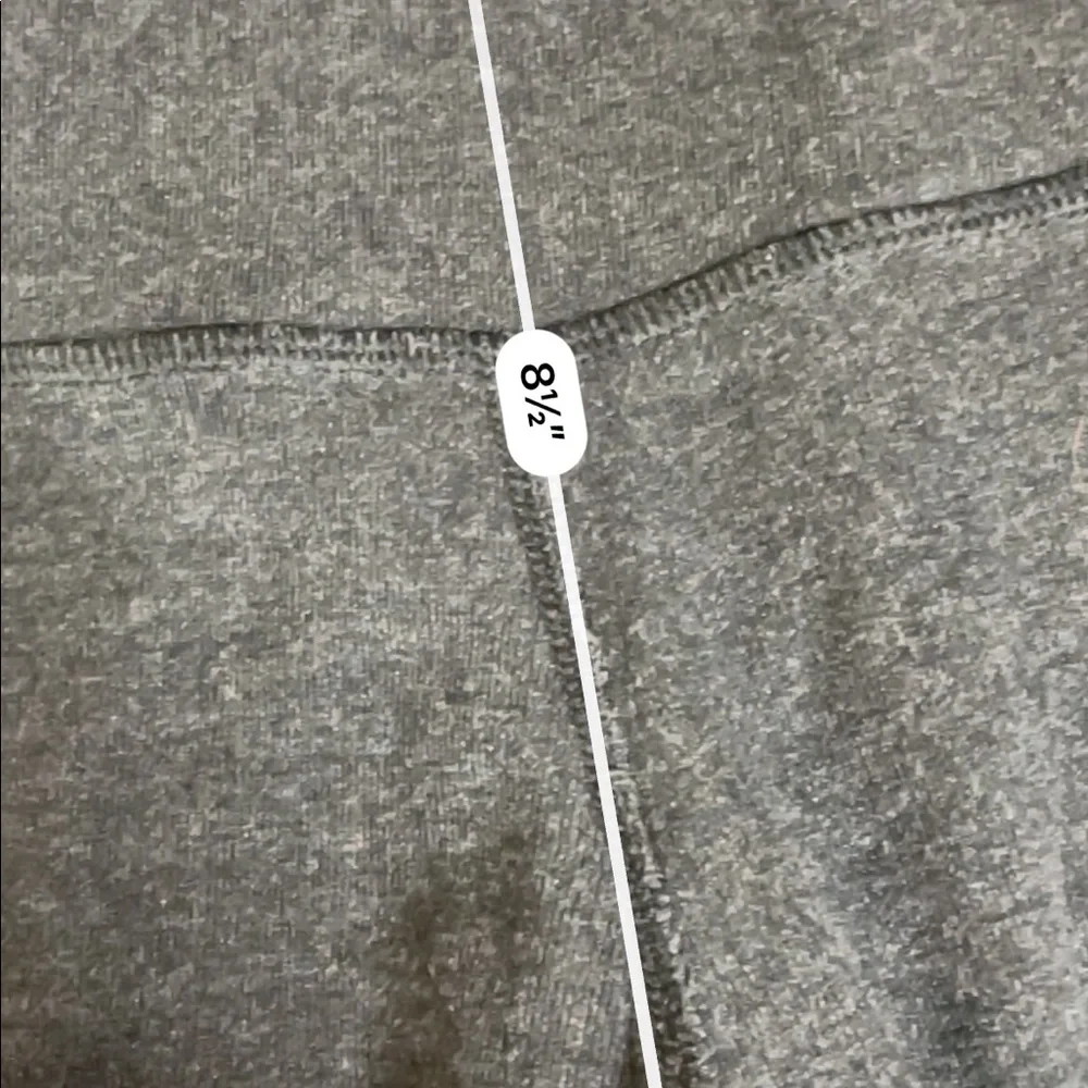 Lululemon grey cotton jogger leggings - Picture 4 of 5